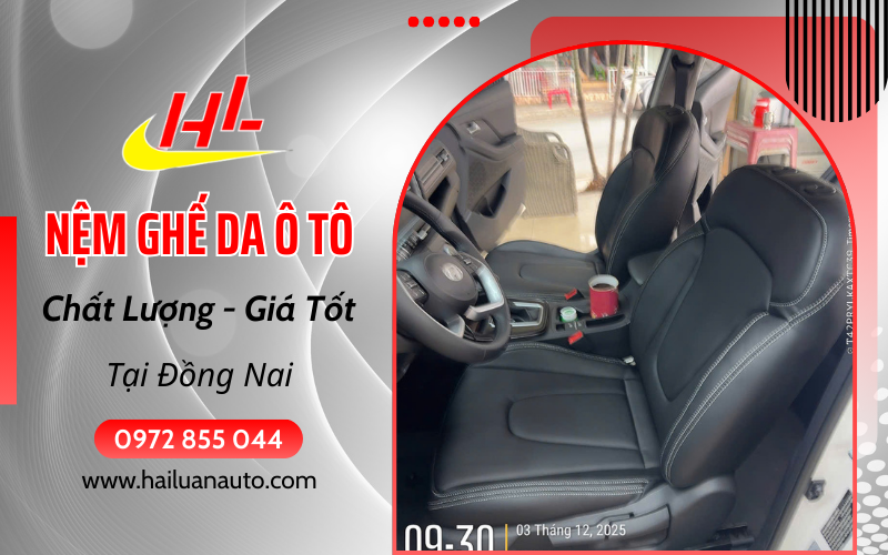 Nệm ghế da ô tô