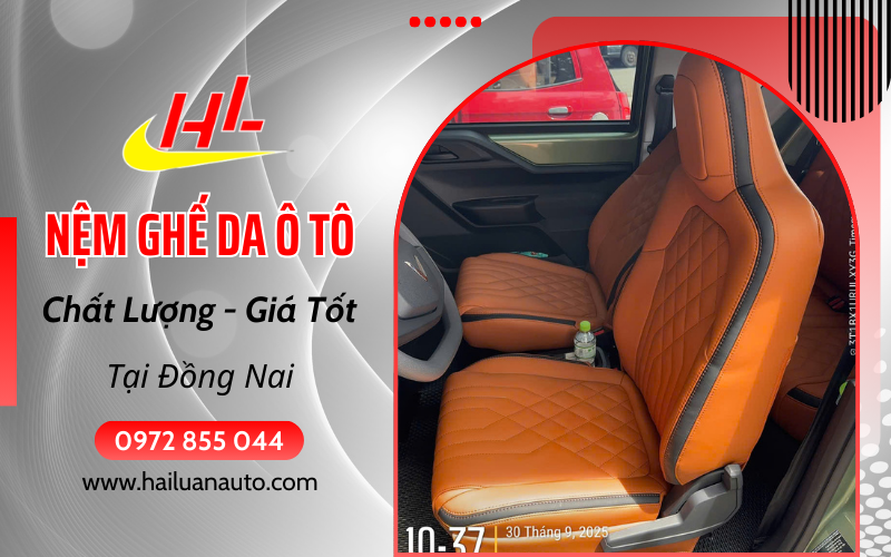 Nệm ghế da ô tô