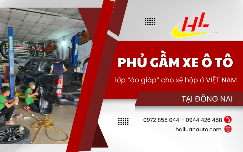 Vì sao cần phủ gầm xe