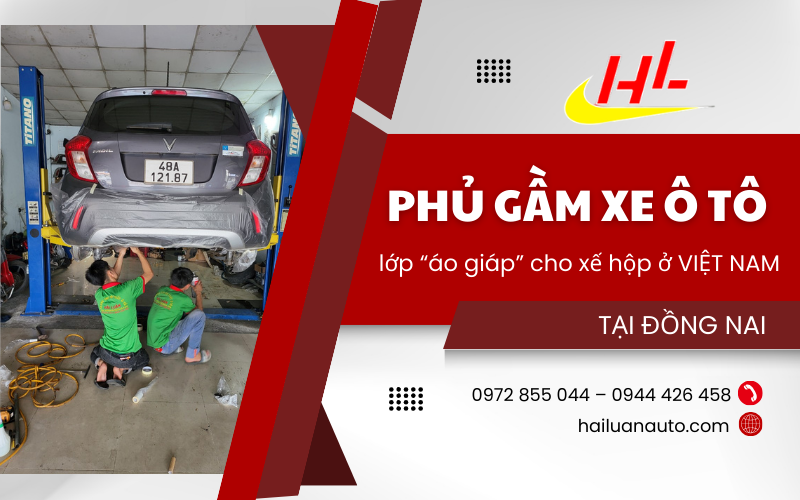 Vì sao cần phủ gầm xe