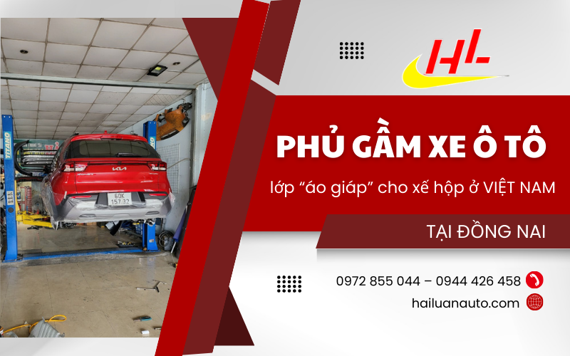 Vì sao cần phủ gầm xe